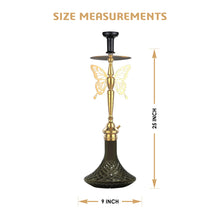 Load image into Gallery viewer, COCOYAY Angel Series Betty Hookah Golden (Grey Base)(with bag)