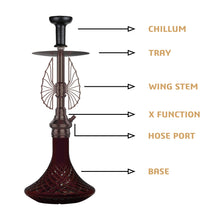 Load image into Gallery viewer, COCOYAY Angel Series Draco Hookah Coffee (Purple Base)(with bag)
