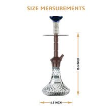 Load image into Gallery viewer, COCOYAYA Conquer Series Gene Hookah Coffee ( Cut Glass Base )(with bag)