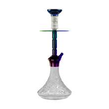 Load image into Gallery viewer, COCOYAYA Conquer Series Gene Hookah Rainbow ( Transparent Base )(with bag)