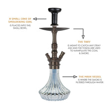 Load image into Gallery viewer, COCOYAYA Madrid Hookah Coffee (Transparent Base)(With Bag)