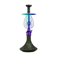Load image into Gallery viewer, COCOYAY Angel Series Draco Hookah Rainbow (Black Base)(with bag)