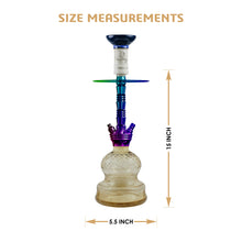 Load image into Gallery viewer, COCOYAYA Conquer Series Niko Hookah Rainbow (Orange Base )(with bag)