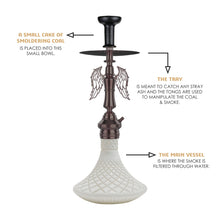 Load image into Gallery viewer, COCOYAY Angel Series Shadow Hookah Coffee ( White Base )(with bag)