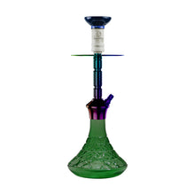 Load image into Gallery viewer, COCOYAYA Conquer Series Gene Hookah Rainbow ( Green Base )(with bag)