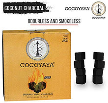 Load image into Gallery viewer, COCOYAYA Coconut Charcoal for Hookah - 2 kg (144 Cubes)