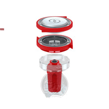Load image into Gallery viewer, COCOCYAYA Silicone Hookah Glass Chillum with HMD Set Red