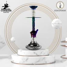 Load image into Gallery viewer, COCOYAYA Conquer Series Gene Shisha Hookah Multicolour(with bag)