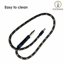 Load image into Gallery viewer, COCOYAYA Metal Synthetic Hookah Pipe Long 70 Inch for All Hookah