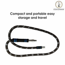 Load image into Gallery viewer, COCOYAYA Metal Synthetic Hookah Pipe Long 70 Inch for All Hookah