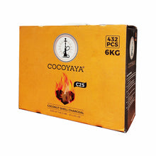 Load image into Gallery viewer, COCOYAYA Coconut Charcoal for Hookah - 6 kg (432 Cubes)