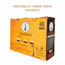 Load image into Gallery viewer, COCOYAYA Coconut Charcoal for Hookah - 6 kg (432 Cubes)