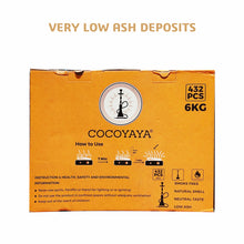 Load image into Gallery viewer, COCOYAYA Coconut Charcoal for Hookah - 6 kg (432 Cubes)
