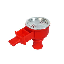 Load image into Gallery viewer, COCOCYAYA Silicone Pull Drawer Hookah Chillum with Tray Red