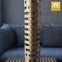 Load image into Gallery viewer, COCOYAYA King Series 2.0 Vikram Aditya Hookah Golden ( Dark Green Base) With Bag