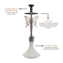 Load image into Gallery viewer, COCOYAY Angel Series Betty Hookah Coffee (White Base )(with bag)
