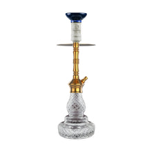 Load image into Gallery viewer, COCOYAYA Conquer Series Britto Hookah Transparent Golden(with bag)