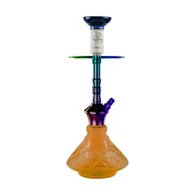 Load image into Gallery viewer, COCOYAYA Conquer Series Lazy Goose Hookah Rainbow (Amber Base)(with bag)