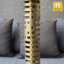 Load image into Gallery viewer, COCOYAYA Jade Series Valeriya Alpha Hookah Golden ( Design 1 Orange Glass Base) With Bag