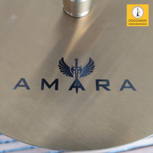 Load image into Gallery viewer, COCOYAYA Amara 4 Pipe Hookah - Golden Stem / Dark Green Base(with bag)