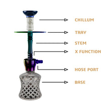 Load image into Gallery viewer, COCOYAYA Conquer Series Amavi Hookah Rainbow(with bag)