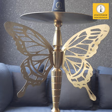 Load image into Gallery viewer, COCOYAY Angel Series Betty Hookah Golden (Cut Glass Base Black) With Bag