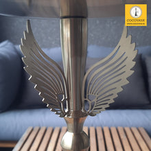 Load image into Gallery viewer, COCOYAY Angel Series Phantom Hookah Golden ( Dark Purple Base ) With Bag