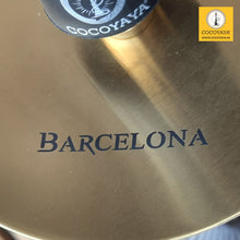 Load image into Gallery viewer, COCOYAYA Barcelona Hookah Golden (Dark Grey Base) With Bag