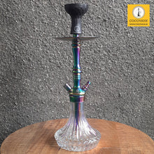 Load image into Gallery viewer, COCOYAYA Barcelona Hookah Rainbow (Transparent Base) with Bag