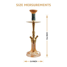 Load image into Gallery viewer, COCOYAYA Barcelona Hookah Golden(with bag)