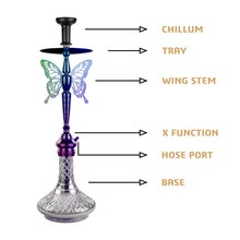 Load image into Gallery viewer, COCOYAYA Angel Series Betty Hookah Rainbow(with bag)