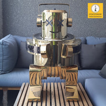 Load image into Gallery viewer, COCOYAYA Big Marshmello Hookah Golden Black
