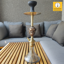 Load image into Gallery viewer, COCOYAYA Bohemian Series Kong Hookah Champagne( Grey Base ) ( With Bag )