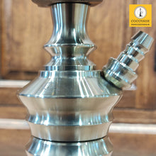 Load image into Gallery viewer, COCOYAYA Bohemian Series Robocop Hookah Champagne ( Grey Base ) ( With Bag )