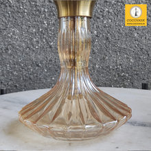 Load image into Gallery viewer, COCOYAYA Prince Series Boro Bora Hookah Golden (Orange Base)(with bag)