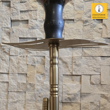Load image into Gallery viewer, COCOYAYA Prince Series Boro Bora Hookah Golden (Grey Base) ( With Bag )