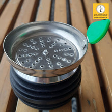 Load image into Gallery viewer, COCOYAYA Silicon Apple on Top Hookah Bowl Chillum Black