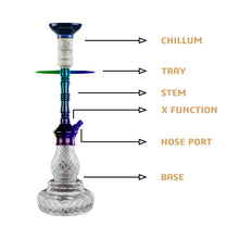 Load image into Gallery viewer, COCOYAYA Conquer Series Britto Hookah Rainbow(with bag)