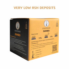 Load image into Gallery viewer, COCOYAYA Jumbo Coconut Charcoal for Hookah 1KG (64 Pcs)