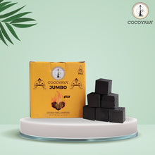 Load image into Gallery viewer, COCOYAYA Jumbo Coconut Charcoal for Hookah 1KG (64 Pcs)
