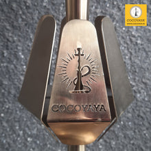 Load image into Gallery viewer, COCOYAYA Caesar 2.0 Crystal Base Hookah Golden With Bag