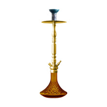 Load image into Gallery viewer, COCOYAYA King Series Carlos Hookah Golden (Amber Base) With Bag
