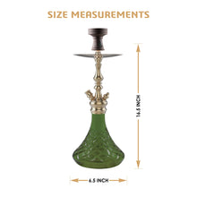 Load image into Gallery viewer, COCOYAYA Prince Series Simba Hookah Champagne ( Green Base )(With Bag)