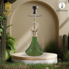 Load image into Gallery viewer, COCOYAYA Prince Series Simba Hookah Champagne ( Green Base )(With Bag)