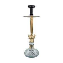 Load image into Gallery viewer, COCOYAYA Prince Series Dino Hookah Champagne (Cut Glass Base) (With Bag)