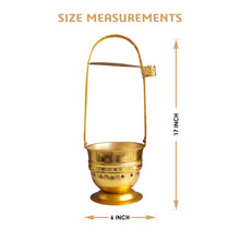 Load image into Gallery viewer, COCOYAYA Charcoal Basket For Hookah Shisha Coal Holder Golden