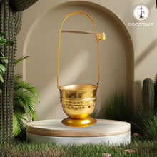 Load image into Gallery viewer, COCOYAYA Charcoal Basket For Hookah Shisha Coal Holder Golden