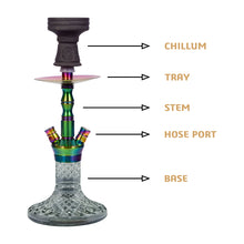 Load image into Gallery viewer, COCOYAYA Price Series Coco mini Hookah Rainbow(with bag)