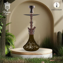 Load image into Gallery viewer, COCOYAYA Prince Series Simba Hookah Coffee (Dark Grey Base)(With Bag)