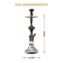 Load image into Gallery viewer, COCOYAYA Bohemian Series Jo Hookah Coffee (Cut Glass Base)(With Bag)